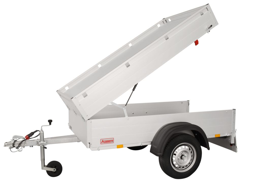 Anhänger Deckelanhänger Einachser Anssems gt 750 201x101 ht