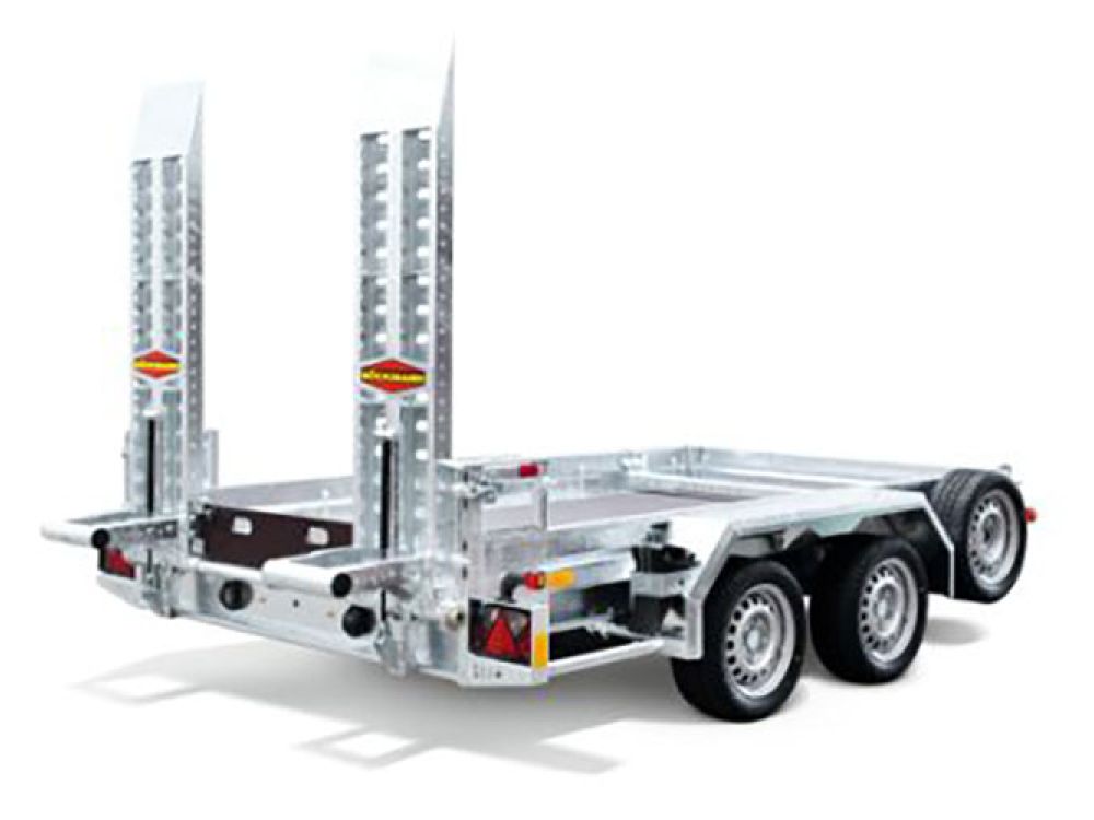 Baumaschinentransporter Tieflader